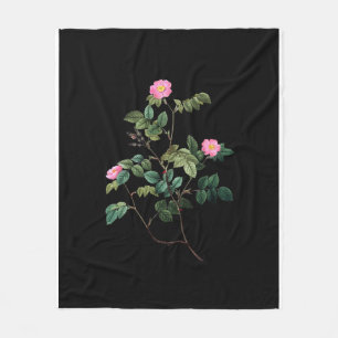 Rosa Rubiginosa Fleece Deken