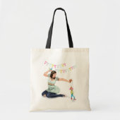 Rosa Salvaje Tote Bag (Voorkant)