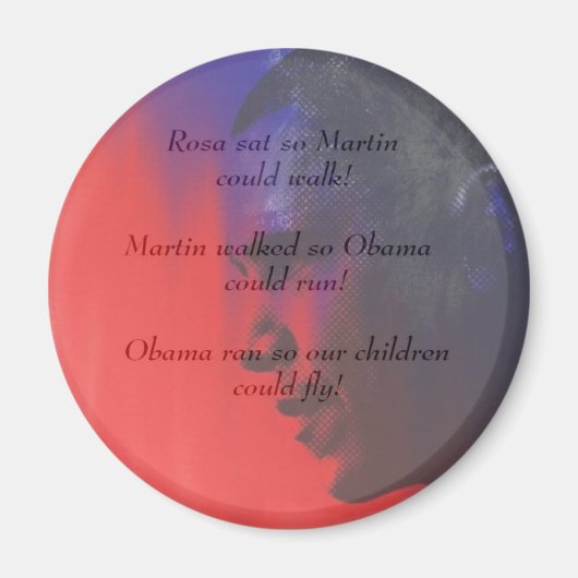 Rosa Sat Magneet (Voorkant)