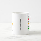 Rosa Sat Ruby Walked Kamala Run Tekst Koffiemok (Center)