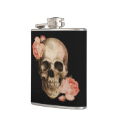  Rosa schedelcollage Heupfles (Links)