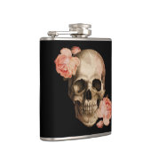  Rosa schedelcollage Heupfles (Rechts)