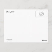 Rosa Schönheit Briefkaart (Achterkant)