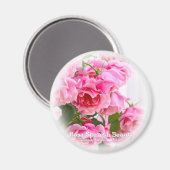 Rosa Spain Beauty Magneet (Voorkant / Achterkant)