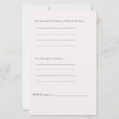 Rosa Strik spaarboek voor doop/babyshower (Achterkant)