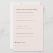 Rosa Strik spaarboek voor doop/babyshower (Achterkant)