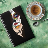 Rosa Sugar Skull Portret Planner