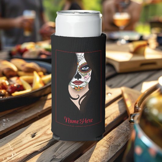 Rosa Sugar SKull Seltzer Blikjeskoeler