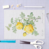 Rosa sulfurea tissuepapier (Craft)