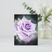 Rosa Sweet Moon Briefkaart (Staand voorkant)