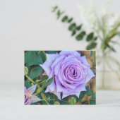 Rosa Sweet Moon (Briefkaart) Briefkaart (Staand voorkant)