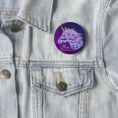 Rosa Sweet Moon Ronde Button 5,7 Cm (In situ)