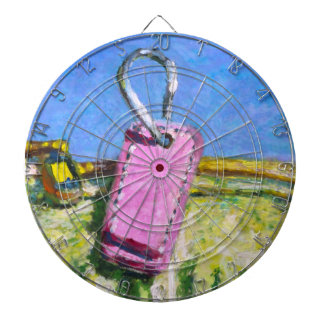 Rosa Tag Expressionistische Schilderijen iPad mini Dartbord