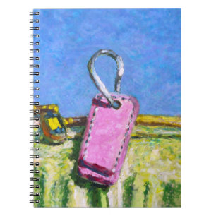 Rosa Tag Expressionistische Schilderijen iPad mini Notitieboek