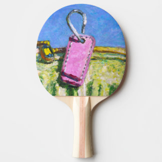 Rosa Tag Expressionistische Schilderijen iPad mini Tafeltennisbatje