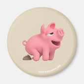 Rosa the Pig does a Poop Magneet (Voorkant)