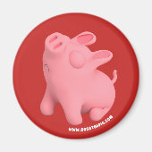 Rosa the Pig is Sno Magneet (Voorkant)