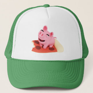 Rosa the Pig Love Pizza Trucker Pet