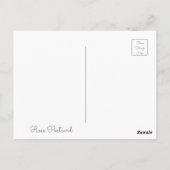 Rosa Tiger Tail [Briefkaart] Briefkaart (Achterkant)