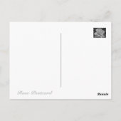 Rosa Tropical Sherbet [Postcard] Briefkaart (Achterkant)