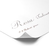 Rosa turbinata poster (Hoek)