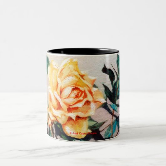 Rosa Tweekleurige Koffiemok (Center)