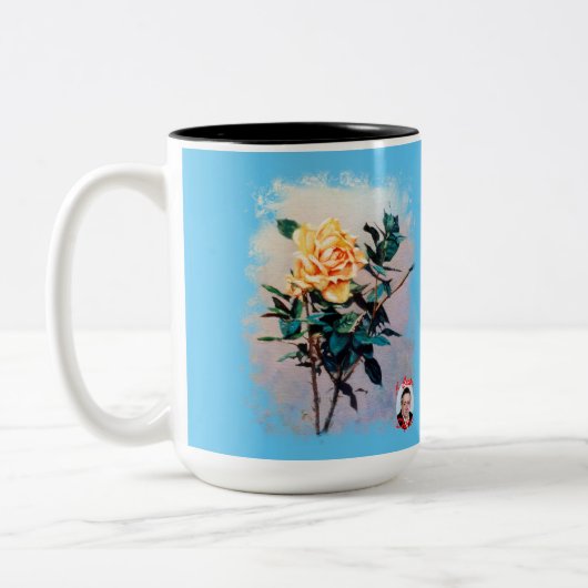 Rosa Tweekleurige Koffiemok (Links)
