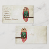 Rosa  Visitekaartje/Labels Visitekaartje (Voorkant / Achterkant)