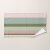 Rosa y verde aesthetic bad handdoek (Handdoek)