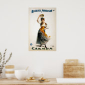  Rosabel Morrison "Carmen"-theater Poster (Keuken)