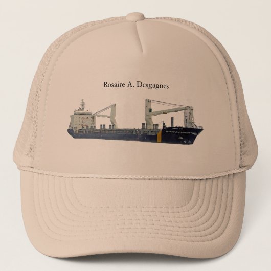 Rosaire A. Desgagnes truckerhoed Trucker Pet (Voorkant)
