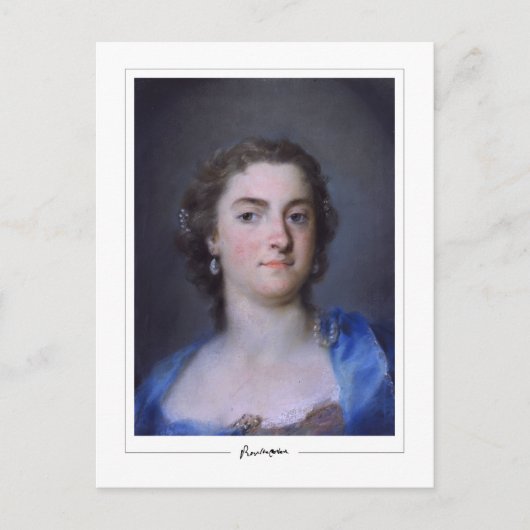 Rosalba Carriera #15 - Kunstmatig Briefkaart (Voorkant)
