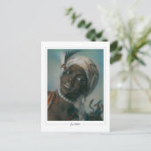 Rosalba Carriera #1 - Kunstmatig Briefkaart (Staand voorkant)
