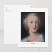 Rosalba Carriera #3 - Kunstmatig Briefkaart (Voorkant / Achterkant)