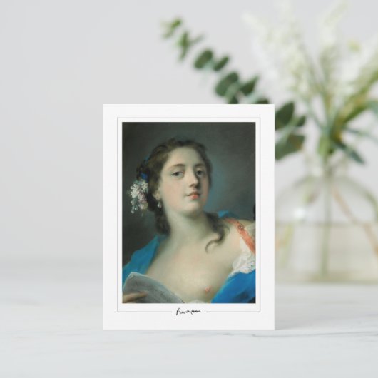 Rosalba Carriera #4 - Kunstmatig Briefkaart (Staand voorkant)