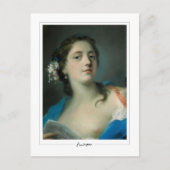 Rosalba Carriera #4 - Kunstmatig Briefkaart (Voorkant)