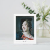 Rosalba Carriera #6 - Kunstmatig Briefkaart (Staand voorkant)