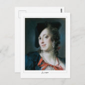 Rosalba Carriera #6 - Kunstmatig Briefkaart (Voorkant / Achterkant)