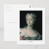 Rosalba Carriera #7 - Kunstmatig Briefkaart (Voorkant / Achterkant)