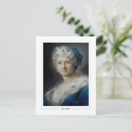 Rosalba Carriera #8 - Kunstmatig Briefkaart (Staand voorkant)
