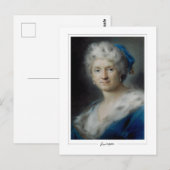 Rosalba Carriera #8 - Kunstmatig Briefkaart (Voorkant / Achterkant)