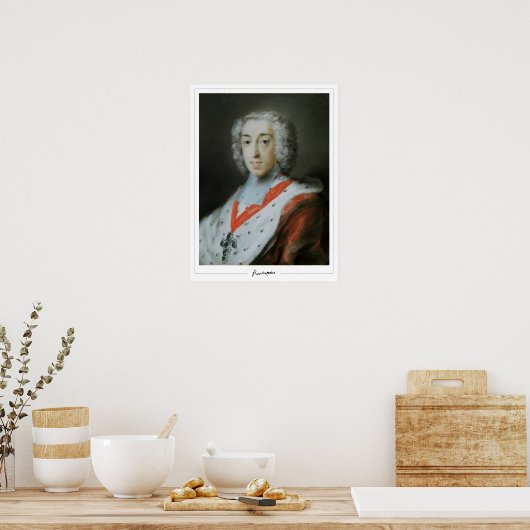 Rosalba Carriera Zedign Art Poster #11 (Keuken)