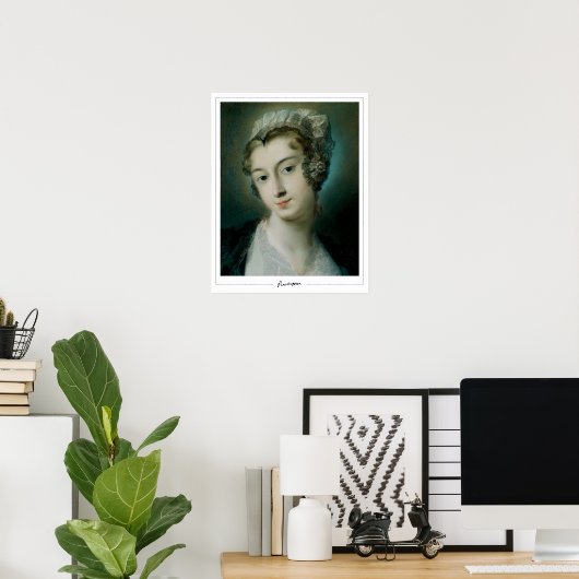 Rosalba Carriera Zedign Art Poster #12 (Thuiskantoor)