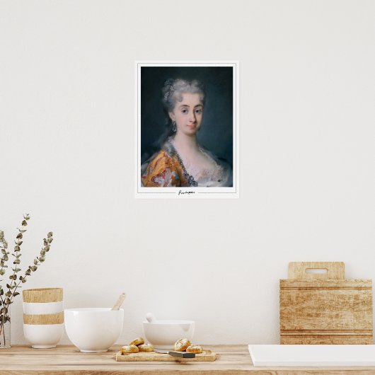 Rosalba Carriera Zedign Art Poster #14 (Keuken)