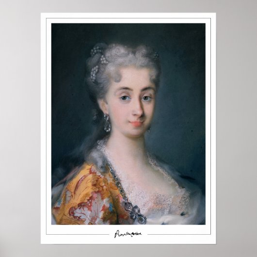 Rosalba Carriera Zedign Art Poster #14 (Voorkant)