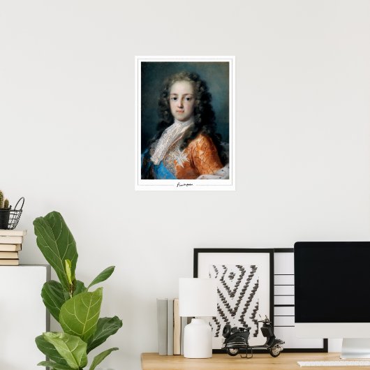 Rosalba Carriera Zedign Art Poster #2 (Thuiskantoor)