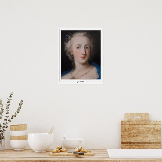 Rosalba Carriera Zedign Art Poster #3 (Keuken)