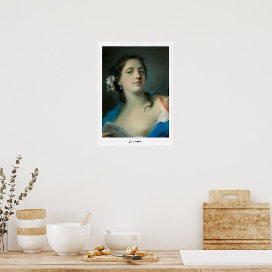 Rosalba Carriera Zedign Art Poster #4 (Keuken)