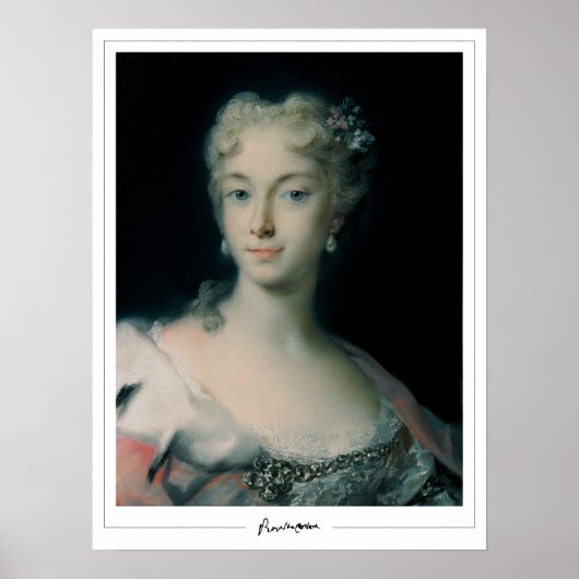 Rosalba Carriera Zedign Art Poster #7 (Voorkant)