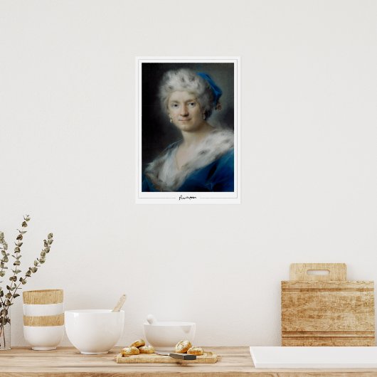 Rosalba Carriera Zedign Art Poster #8 (Keuken)